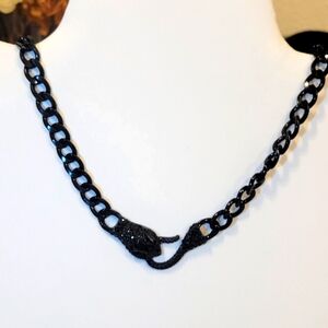 Black OR Silver SNAKE Necklace. ‼️ 👀 👀